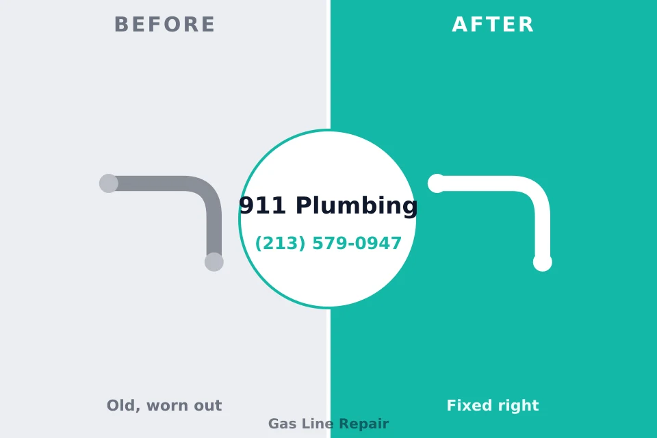 Before and after: plumbing repair Sunland Park, NM
